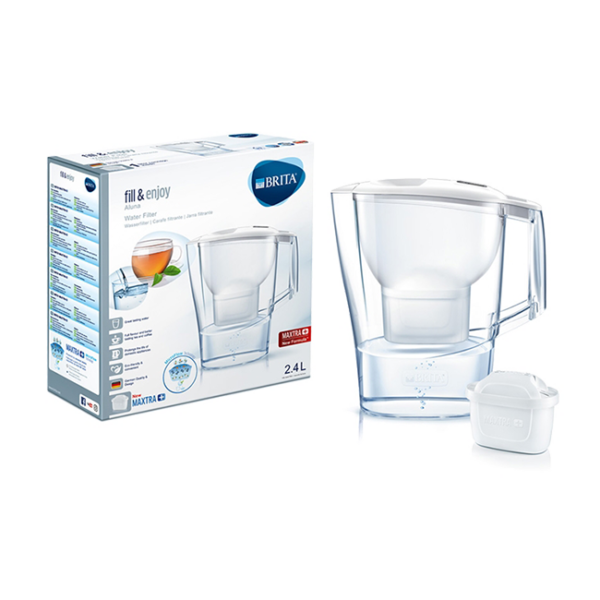 Brita M+ Aluna Water Filter Frost White