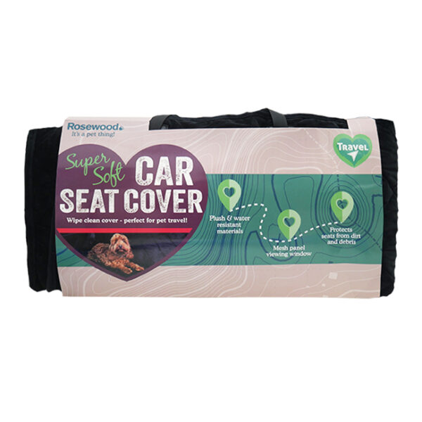 Rosewood Super Soft Quilted Car Seat Cover
