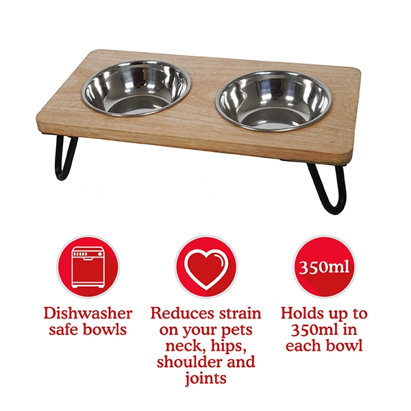 Rosewood - Wooden Double Diner - 350ml