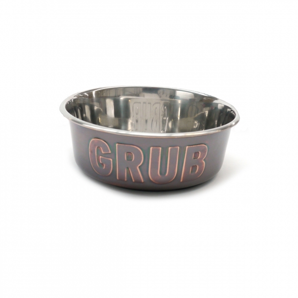 Grub Delux Steel Pet Bowl