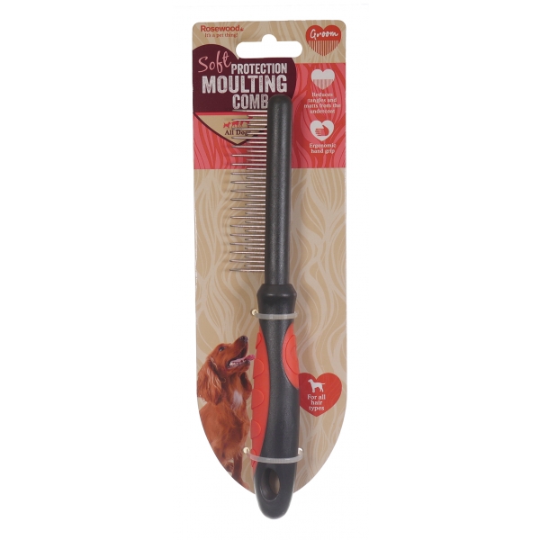 Soft Protection Moulting Comb