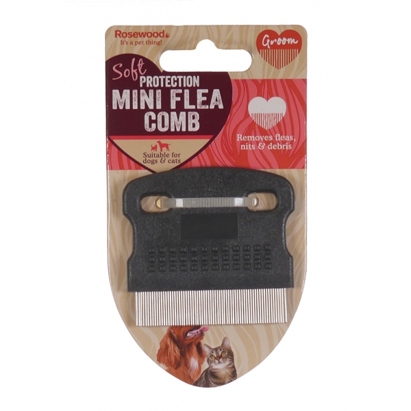 Soft Protection Mini Flea Comb