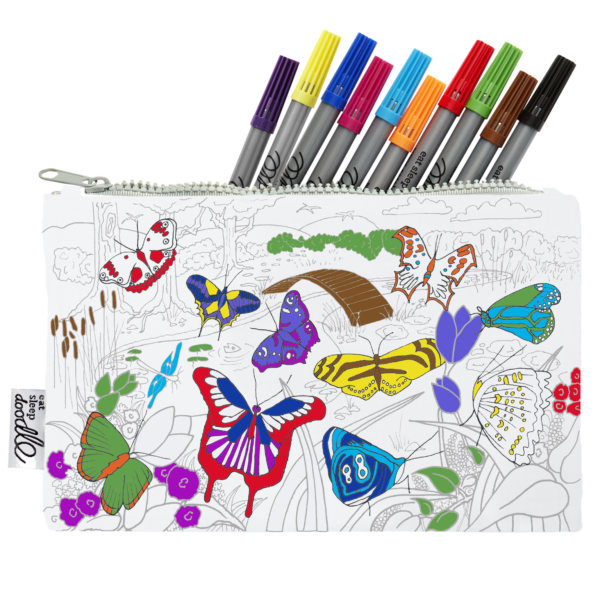 Eatsleepdoodle - Butterfly pencilcase