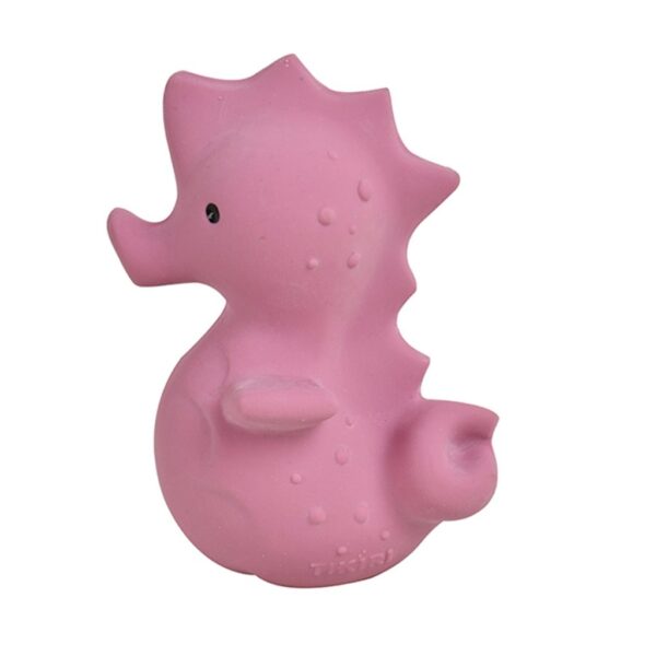 Inside Out Toys-Tikiri- Sea Horse Natural Rubber Rattle & Bath Toy