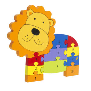 Orange Tree Toys - Lion Number Puzzle