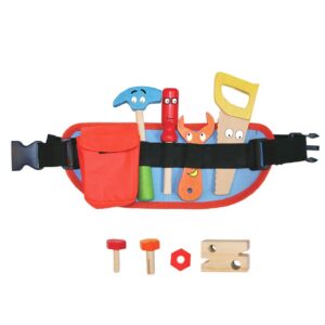 Inside Out Toys-Jumini- Tool Belt 9 Pieces.