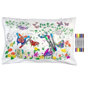 Eatsleepdoodle - Butterfly pillowcase